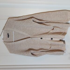 American Eagle Open stitch Knit Chunky Cardigan